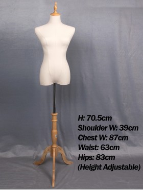 Wooden Mannequin Display (Adjustable)